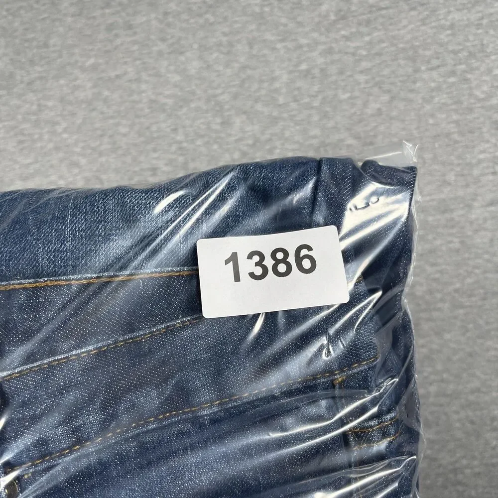 Levi's 514 Jeans Mens 34x32 Blue Medium Wash Straight Regular Denim